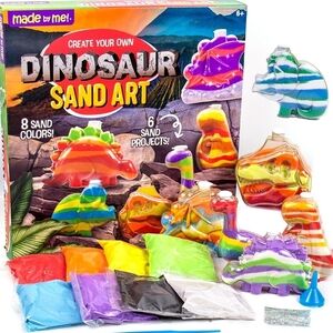 Dinosaur Sand Art Kit - Multicolor by Made By Me